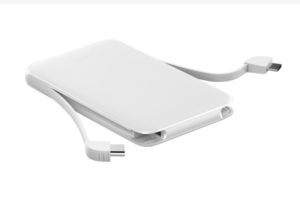 5000mAh Power Bank with Built-in Cable