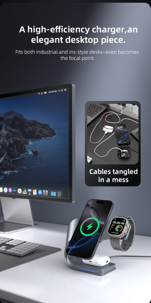 Qi2.2 Wireless charging station