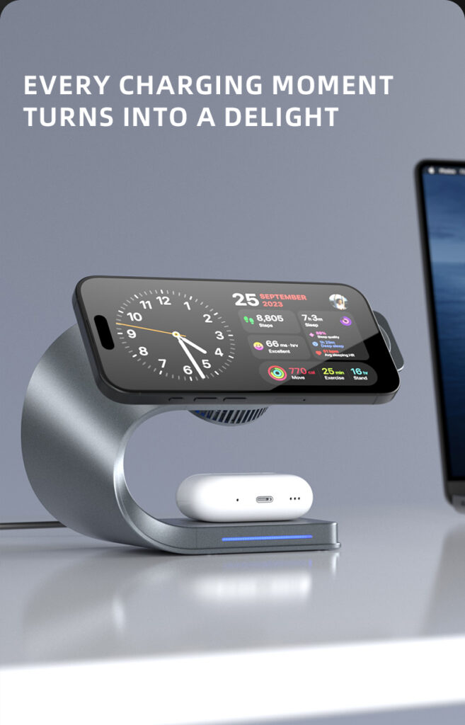 Qi2.2 Wireless charging station