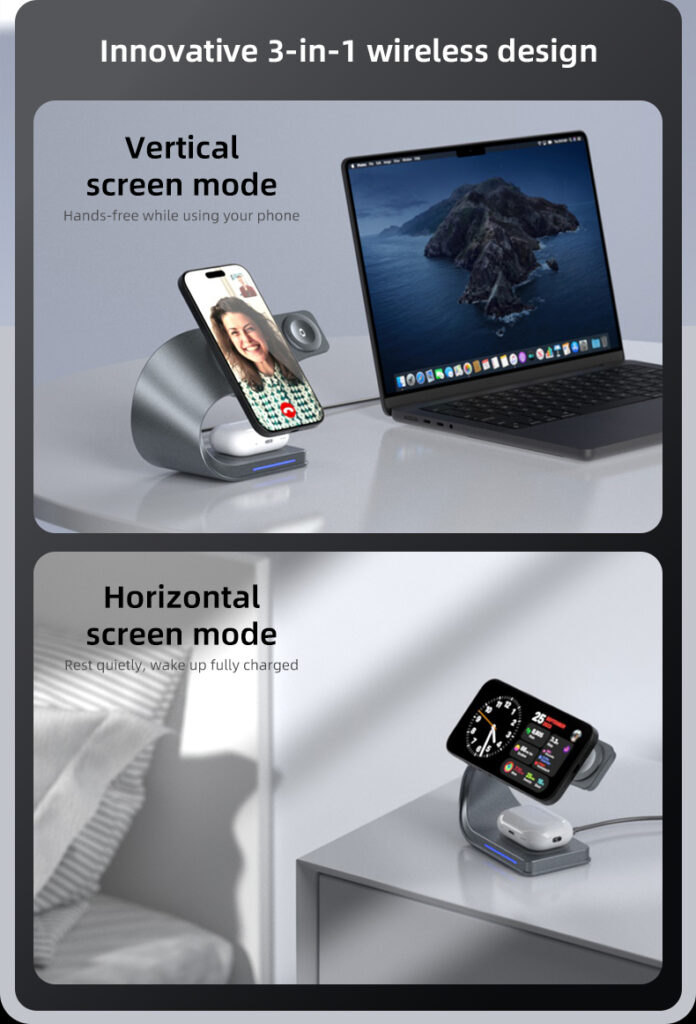 Qi2.2 Wireless charging station