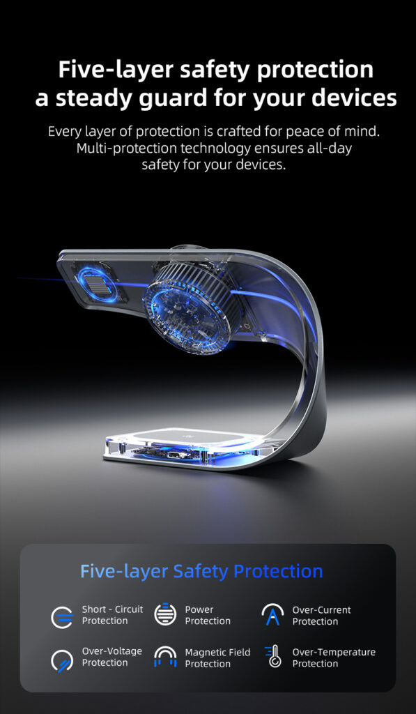 Qi2.2 Wireless charging station