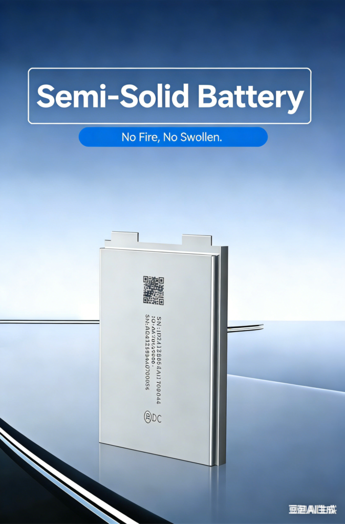 Semi-Solid-State Battery