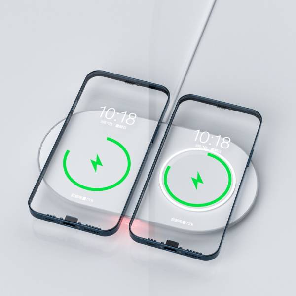 double 15W Magsafe wireless charger