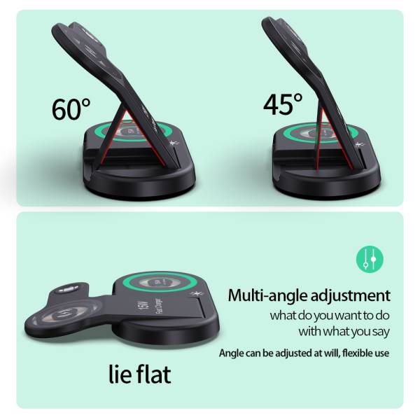 3 in 1 Wireless Charging Station